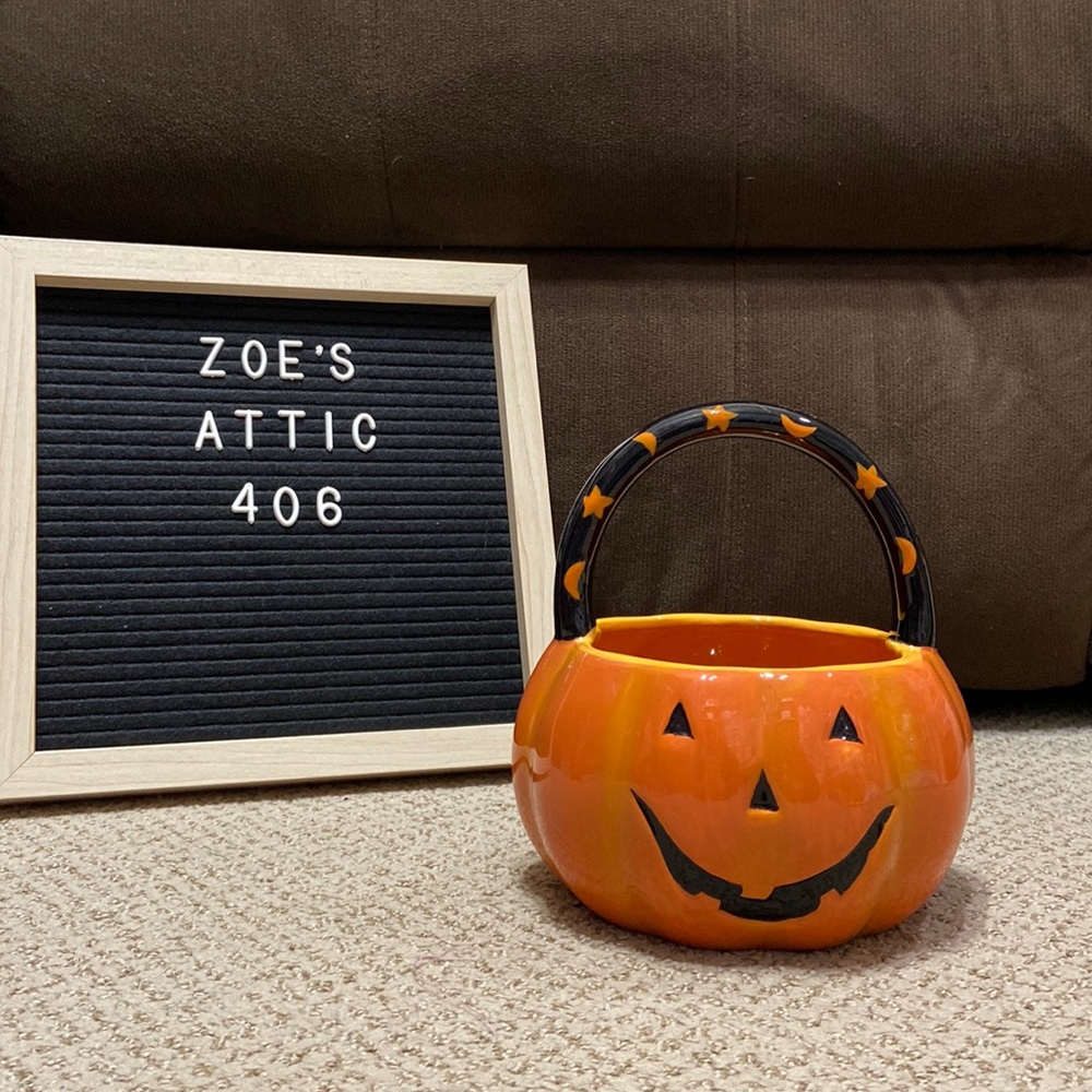 Halloween Jack O’ Lantern Candy Dish